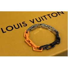 Louis Vuitton MP3143 Monogram Chain bracelet in Black Plexiglass Louis Vuitton MP3143 Monogram Chain bracelet in Black Plexiglass