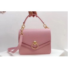 Mulberry Harlow Satchel Bags Small Classic Grain Leather Pink Mulberry Harlow Satchel Bags Small Classic Grain Leather Pink