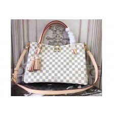 Louis Vuitton N40022 Lymington Bag in Damier Azur Canvas
