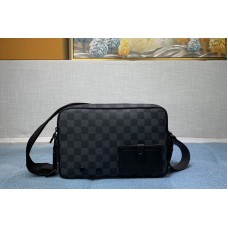 Louis Vuitton N40188 Alpha Messenger bag In Damier Graphite canvas Louis Vuitton N40188 Alpha Messenger bag In Damier Graphite canvas