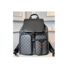 Louis Vuitton N40279 Backpack in Damier Graphite Canvas Louis Vuitton N40279 Backpack in Damier Graphite Canvas