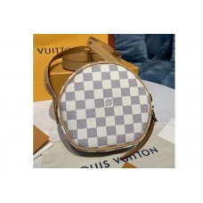 Louis Vuitton N40333 Boite Chapeau Souple PM handbag in Damier Azur canvas