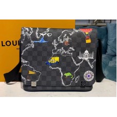 Louis Vuitton N41028 District PM Bags Damier Graphite Canvas Louis Vuitton N41028 District PM Bags Damier Graphite Canvas