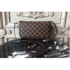 Louis Vuitton N41206 Pochette Accessoires in Damier Ebene Canvas