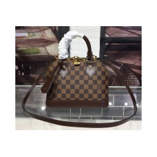Louis Vuitton N41221 Alma BB handbag in Damier Ebene Canvas