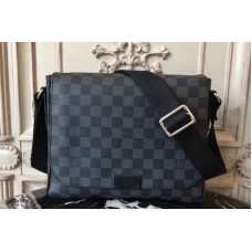 Louis Vuitton N41260 District PM Bag in Damier Graphite Canvas Louis Vuitton N41260 District PM Bag in Damier Graphite Canvas