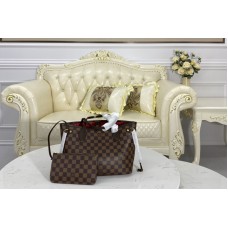 Louis Vuitton N41359 Neverfull PM tote Bag in Damier Ebene coated canvas