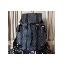 Louis Vuitton N41379 Christopher PM Backpack in Damier Graphite Canvas