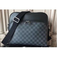 Louis Vuitton N41409 Dayton Reporter MM Bags in Damier Graphite Canvas Louis Vuitton N41409 Dayton Reporter MM Bags in Damier Graphite Canvas