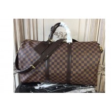 Louis Vuitton N41428 Keepall Bandouliere 45 Travel Bags in Damier Ebene Canvas