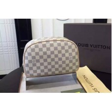 Louis Vuitton N41420 Toiletry Kit Bag in Damier Azur Canvas Louis Vuitton N41420 Toiletry Kit Bag in Damier Azur Canvas