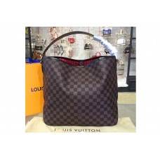 Louis Vuitton N41460 Delightful MM Bag in Damier Ebene Canvas