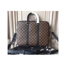 Louis Vuitton N41466 Porte-documents Voyage PM Bag in Damier Ebene Canvas