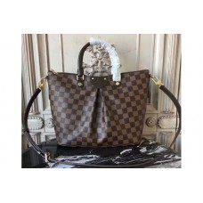 Louis Vuitton N41546 Siena MM Bag in Damier Ebene Canvas