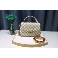 Louis Vuitton N41581 Croisette Bag in Damier Azur Canvas Louis Vuitton N41581 Croisette Bag in Damier Azur Canvas
