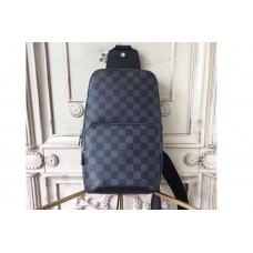 Louis Vuitton N41719 Avenue Sling Bag in Damier Graphite Canvas Louis Vuitton N41719 Avenue Sling Bag in Damier Graphite Canvas