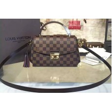 Louis Vuitton N53000 Croisette Bag in Damier Ebene Canvas