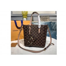 Louis Vuitton N60297 Belmont PM Bag in Damier Ebene canvas With Pink Leather Louis Vuitton N60297 Belmont PM Bag in Damier Ebene canvas With Pink Leather