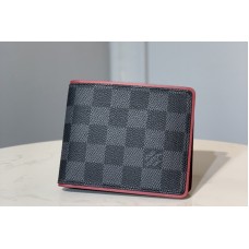 Louis Vuitton N63260 Multiple wallet in Damier Graphite canvas Louis Vuitton N63260 Multiple wallet in Damier Graphite canvas