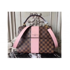 Louis Vuitton N64416 Bond Stree Bag in Damier Ebene Canvas With Pink