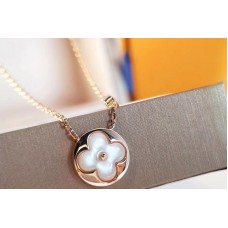 Louis Vuitton Q93520 Color Blossom Sun Pendant Pink Gold and White Mother of Pearl Louis Vuitton Q93520 Color Blossom Sun Pendant Pink Gold and White Mother of Pearl