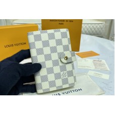 Louis Vuitton R20706 Small Ring Agenda Cover in Damier Azur canvas Louis Vuitton R20706 Small Ring Agenda Cover in Damier Azur canvas
