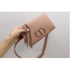 Christian Dior taigne 2-in-1 pouch S2086 in Pink Calfskin Christian Dior taigne 2-in-1 pouch S2086 in Pink Calfskin