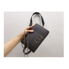 Christian Dior taigne 2-in-1 pouch S2086 in Black Calfskin Christian Dior taigne 2-in-1 pouch S2086 in Black Calfskin