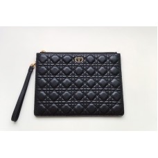 Christian Dior Sarge Dior Caro Daily pouch in Black Supple Cannage Calfskin Christian Dior Sarge Dior Caro Daily pouch in Black Supple Cannage Calfskin