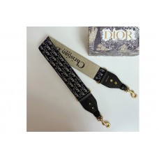 Christian Dior Sior shoulder strap in Black Dior Oblique Jacquard Christian Dior Sior shoulder strap in Black Dior Oblique Jacquard
