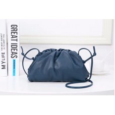 Bottega Veneta The Pouch s Blue Butter Calf Leather