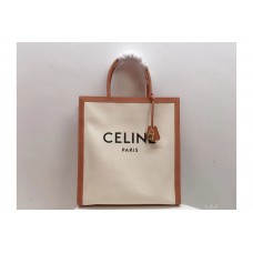 Celine Horizontal Vertical Tote Bags in Canvas with Celine print and calfskin Celine Horizontal Vertical Tote Bags in Canvas with Celine print and calfskin