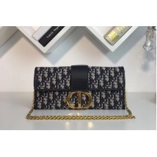 Dior taigne Clutch Bags in Blue Dior Oblique jacquard canvas Dior taigne Clutch Bags in Blue Dior Oblique jacquard canvas