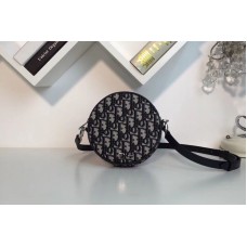 Dior cle bag in Blue Dior Oblique jacquard canvas Dior cle bag in Blue Dior Oblique jacquard canvas