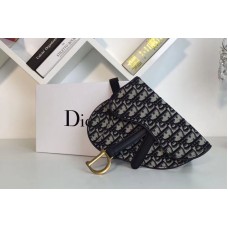 Dior Sblique Saddle Belt bags in blue Dior Oblique jacquard canvas Dior Sblique Saddle Belt bags in blue Dior Oblique jacquard canvas