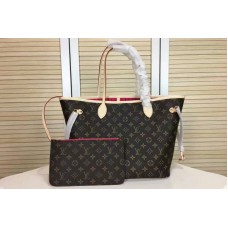 Louis Vuitton M41178 Neverfull MM Bag in Monogram Canvas Louis Vuitton M41178 Neverfull MM Bag in Monogram Canvas
