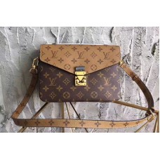 Louis Vuitton M41465 Pochette Metis Bag in Monogram Reverse Canvas Louis Vuitton M41465 Pochette Metis Bag in Monogram Reverse Canvas