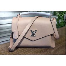 Louis Vuitton M54877 My Lockme Bag in Taupe Glace Calf Leather Louis Vuitton M54877 My Lockme Bag in Taupe Glace Calf Leather