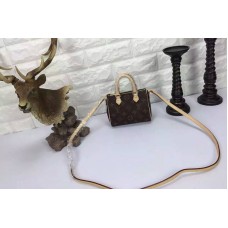 Louis Vuitton M61252 Nano Speedy Bag in Monogram Canvas Louis Vuitton M61252 Nano Speedy Bag in Monogram Canvas