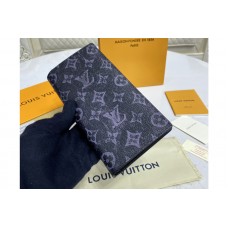 Louis Vuitton M80019 Brazza Wallet in Monogram Pastel Noir coated canvas Louis Vuitton M80019 Brazza Wallet in Monogram Pastel Noir coated canvas
