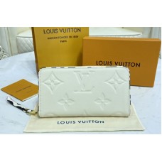 Louis Vuitton M80685 Zippy wallet in Crème Beige Monogram Empreinte leather Louis Vuitton M80685 Zippy wallet in Crème Beige Monogram Empreinte leather