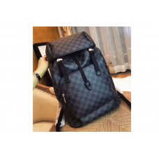 Louis Vuitton N40005 Zack Backpack in Damier Graphite Canvas