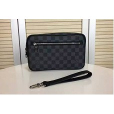 Louis Vuitton N41664 Kasai Clutch in Damier Graphite canvas Louis Vuitton N41664 Kasai Clutch in Damier Graphite canvas