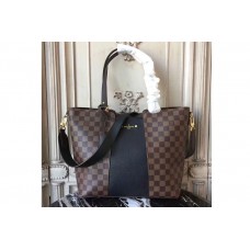 Louis Vuitton N44023 Jersey Bags in Damier Ebene Canvas With Black