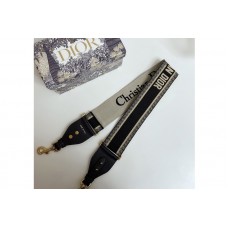 Christian Dior Sior shoulder strap in Black Christian Dior Embroidery Christian Dior Sior shoulder strap in Black Christian Dior Embroidery